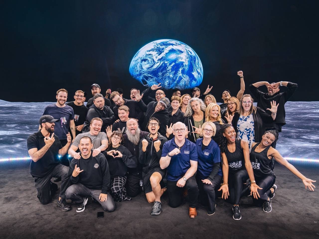 G&A team members at a conference event
