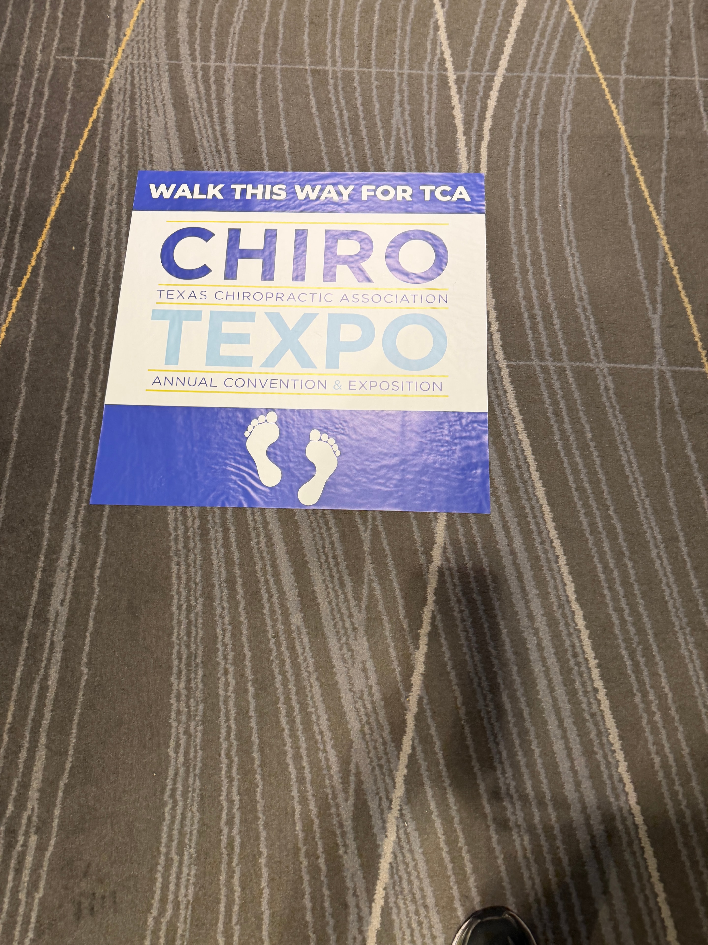 Chiro Texpo 2026 — attendee experience